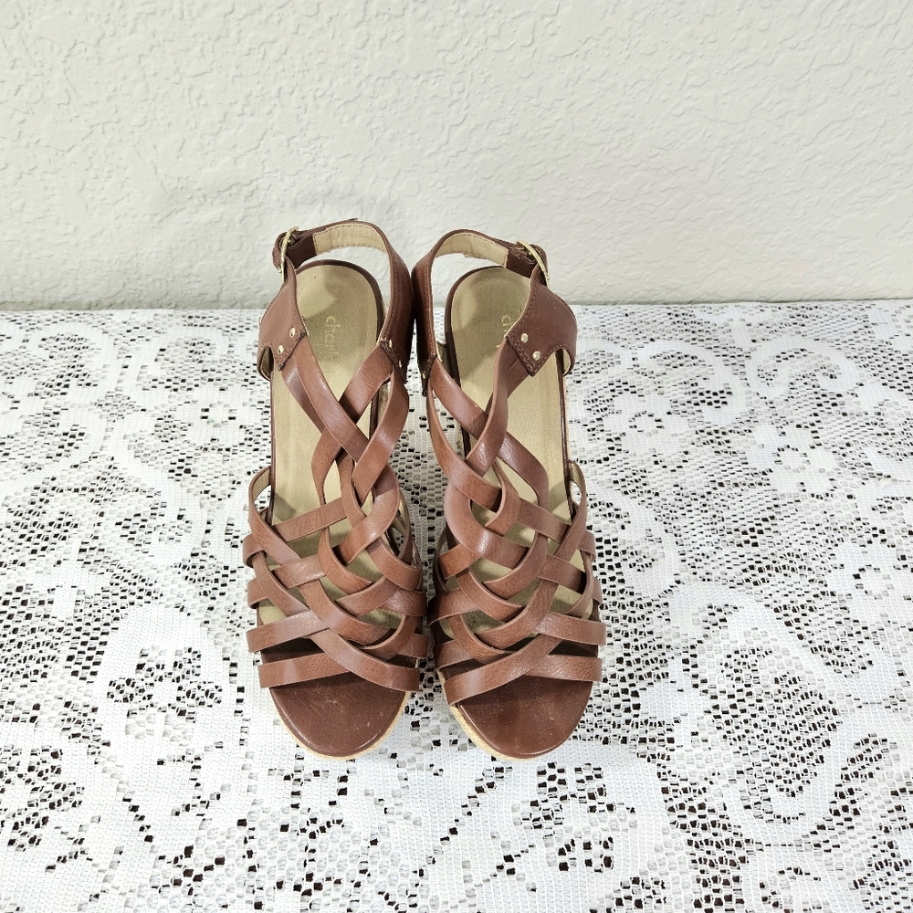 Charlotte Russe Strappy Wedges